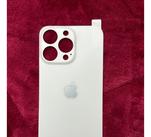 Sticker Para Tapa Trasera De iPhone 13 Mini En Color Blanco