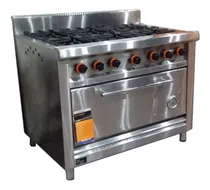 Comprar Cocina Industrial Morelli 1100 6 Horn Rejas Fundición Oferta