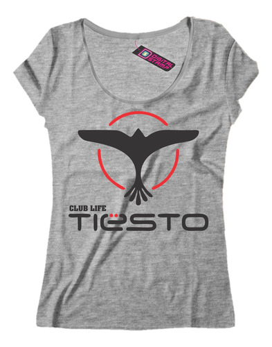 Remera Mujer Tiesto Dee Jay Dj Tijs Michiel Verwest Me77 Dtg