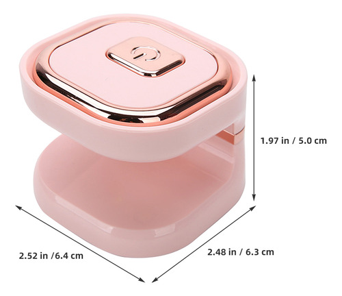 Lâmpada De Unhas Uv: Luz De Secador De Unhas Led Portátil Mi