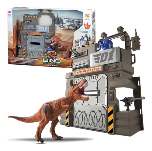 Dinosaur Dino Squad Special Forces con accesorios de Bee Toys