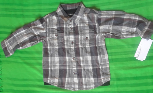 Camisa Calvin Klein Jeans Niño 100% Original 