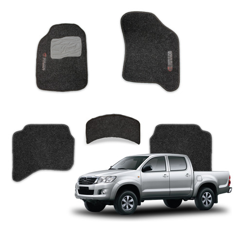 Tapete Carpete Hilux Srv 2005 2006 2007 2008 2009 2010 2011