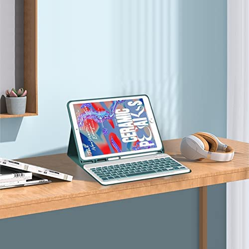 X Estuche Con Teclado Divufus For iPad De 10,2 Pulgadas Gen,