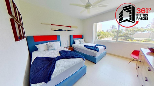 Imagen 13 de 26 de Departamento En Venta Playamar Tres Cantos Garden House Con 4 Recamaras