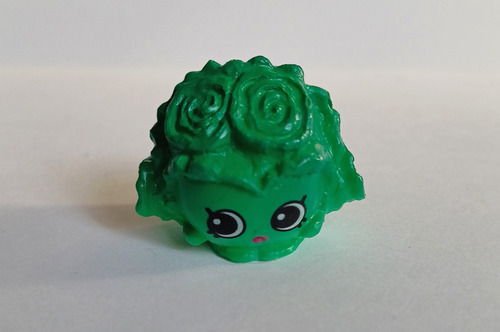 Mini Figura Shopkins Lechuga Kris P. Lettuce (Usado)