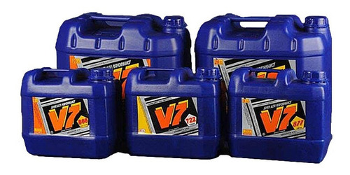 Imagen 2 de 7 de Aceite V7 Alta Performance 5 Litros De Competición