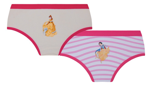 Calcinha Disney Princesas Infantil Basica K2 Ref. 00220-088