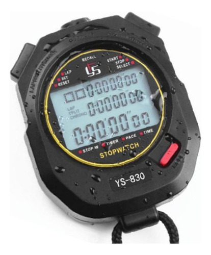 Cronômetro Temporizador - Preto - Ys-8100