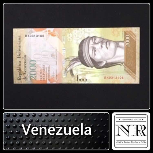 Venezuela - 2.000 Bolivares - Año 2016 - P #n/d