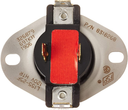 Termostato Fusible Térmico Secadora Whirlpool 8318268