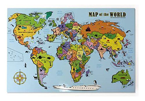 Mapa Del Mundo H7i8l