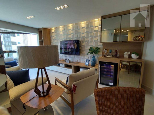 Imagem 7 de 30 de Apartamento Mobiliado Com 3 Dormitórios À Venda, 110 M² - Riviera De São Lourenço - Bertioga/sp - Ap1895