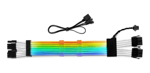 Cable Alargue Sharkoon Shark Xtend 16 Rgb Gamer 30cm 6+2 Pin