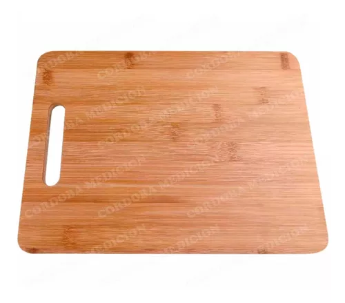 Set X3 Tabla De Madera Para Cortar Picar Bambu Cocina