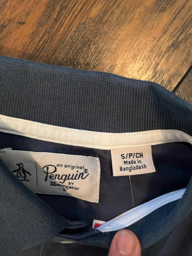 Original Penguin Playera Tipo Polo Talla S Importada