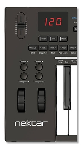 Teclado controlador MIDI USB Impact Lx25+ Nektar