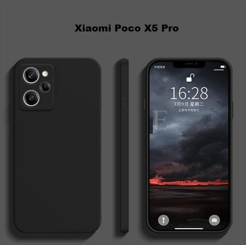 Forro Para Xiaomi Poco X5 Pro De Silicon Flexible Con Gamuza