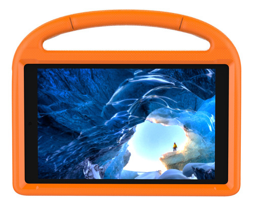 Funda Naranja A Prueba De Niños Para Fire 10 2015/2017 Light