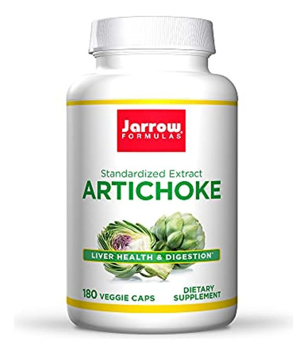Jarrow Formulas Alcachofa 500 Mg - 180 Cápsulas - Extracto E