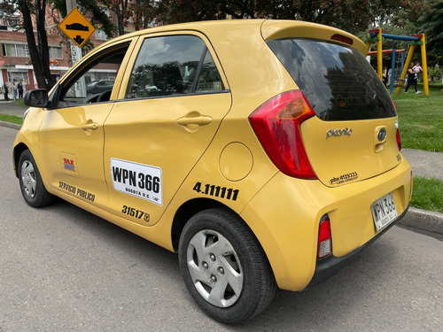 Taxi Kia Picanto 2017 / Financie Con $14mill. Cuota Inicial