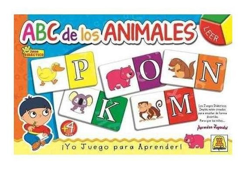 Abc De Los Animales Implas 313 Juguetes Didacticos 