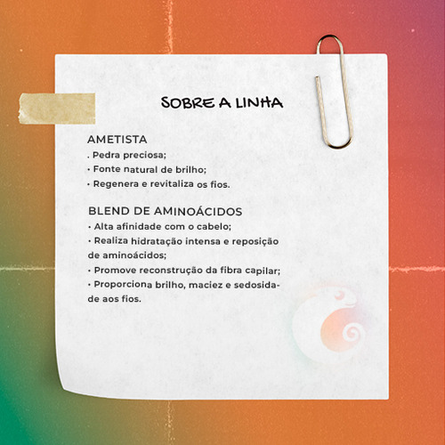 Kit Haskell Ametista Shampoo E Cond 300ml + Dose Mandioca