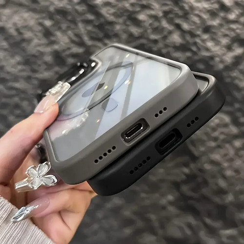 Funda Para iPhone Magsafe Uso Rudo Con Mica Lentes Cámara