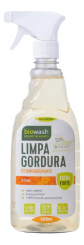 Kit 2x: Desengordurante Limpa Gordura Biowash 650ml