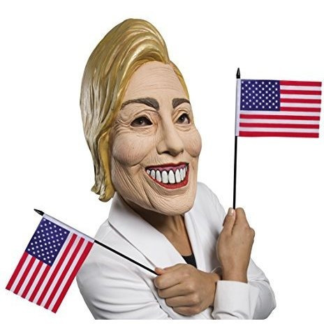 Rubies Womens Famous Faces Mascara Politica Hillary