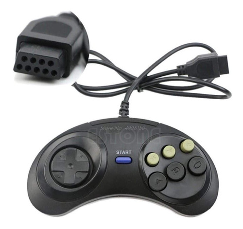 Control Compatible Con Sega Genesis Mega Drive