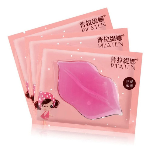 Imagen 9 de 10 de Set 30pz Parches Pilaten Colágeno Para Ojos Labios Full