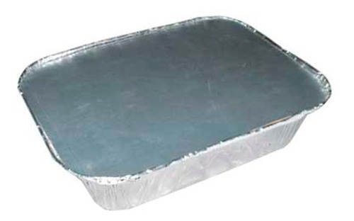 Bandeja De Aluminio F100 Con Tapa X 400 Caja Mayorista