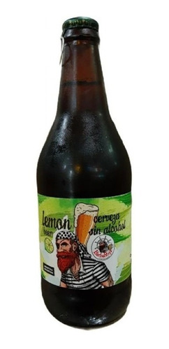 Cerveza  Artesanal Barbaroja Lem. Beer Sin Alcohol 500ml X12