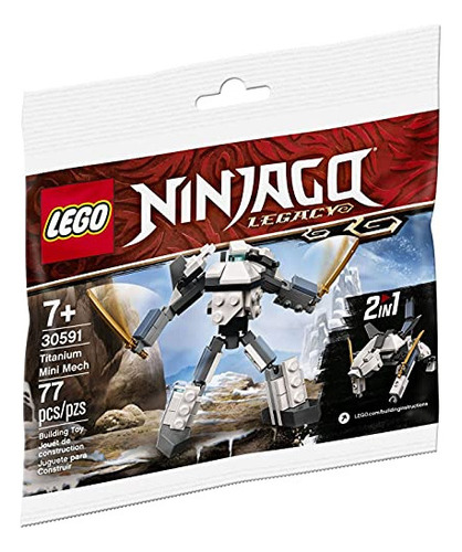 Mini Robot De Titanio Lego Ninjago 30591