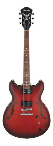 Guitarra eléctrica semiacústica AS53-SRF, guía para la mano derecha de Ibanez