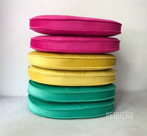 Imagen 5 de 8 de Almohadones Altos Para Sillas O Sillón Eames Tulip 5cm