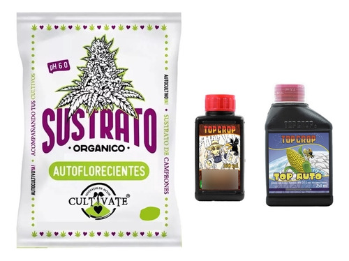 Cultivate Sustrato Indoor 25 Lt Deeper 100 Auto 250 Ml