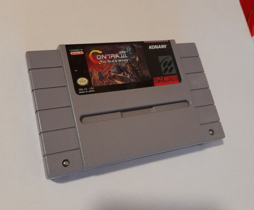Contra 3 The Alien Wars Original Super Nintendo Snes (Usado)