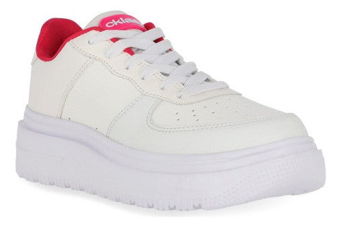 Sneaker Casual Escolar 55565pr Transpirable Alto