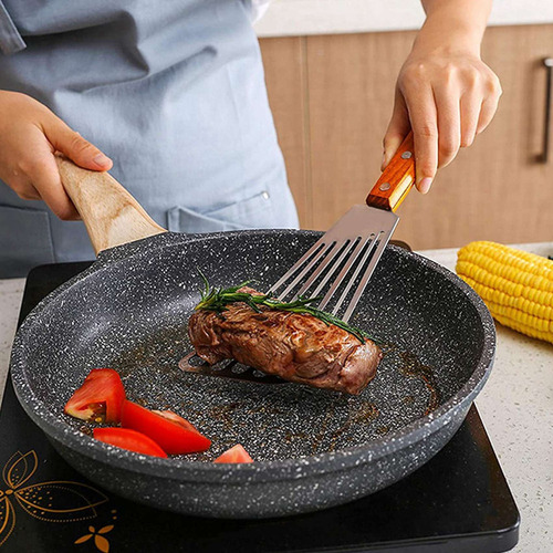 Espátula Para Pescado De Acero Inoxidable, Juego De 2 Unidad