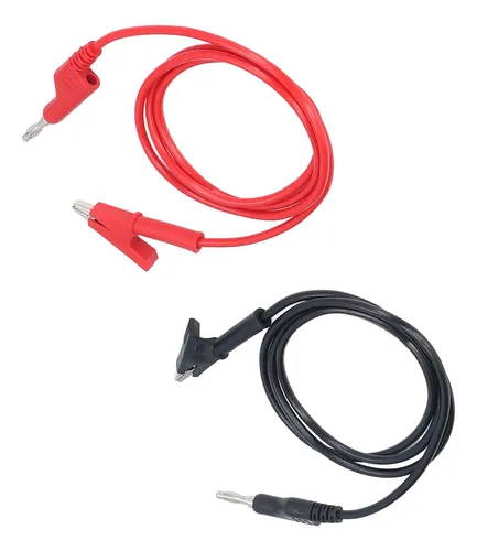 Cables De Prueba Tipo Banana Plug Moldeados Por Inyección De