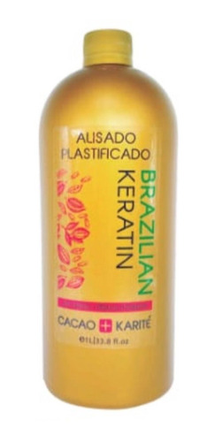 Alisado Keratina Plastificado Brazilian Litro 02, 04, 06,