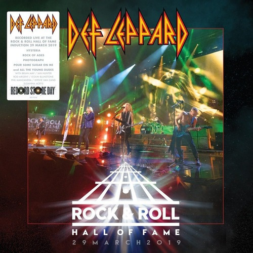 Def Leppard Rock N Roll Hall Of Fame Vinilo Single Rsd 2020