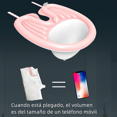 Lavabo De Champú Inflable Portátil Para Mesita De Noche Y En La Cama, Lavabo Plegable De Pvc Para Ancianos, Discapacitados, Embarazadas, Lesionados El Hogar