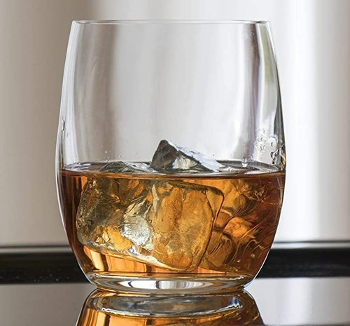Imagen 7 de 8 de Vasos Agua O Whisky O Mesa Cristal Bohemia Setx6 Globo 350ml