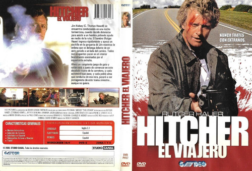 The Hitcher Dvd C. Thomas Howell Rutger Hauer