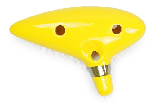 Imagem 3 de 5 de Flauta Ocarina Cerâmica Standard 12 Furos Em C Dó C/ Bag