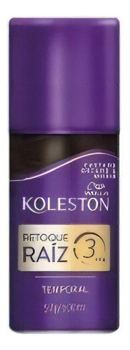 Kit Tinte Wella Professionals  Koleston Retoque de raíz 3 seg tono castaño oscuro a medio para cabello