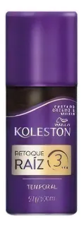 Kit Tinte Wella Professionals Koleston Retoque de raíz 3 seg tono castaño oscuro a medio para cabello